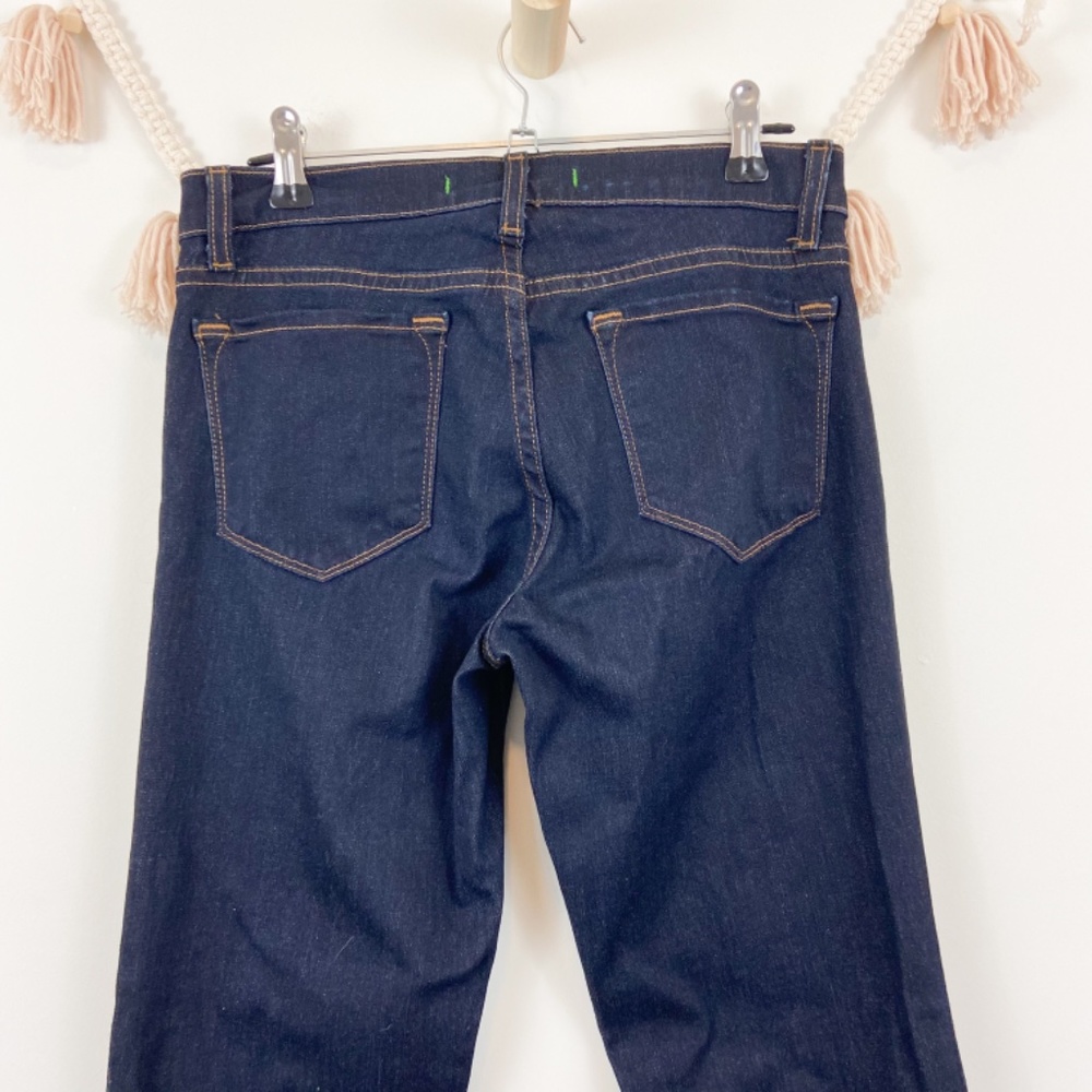 J Brand Dark Wash Slim Boot Flare Jeans Sz 26 - Picture 5 of 10